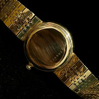 JUVENIA Vintage 1960s 14K YG Custom Engraved Mechanical Watch w/ Silver Dial- $15K Appraisal Value! ✓ APR 57