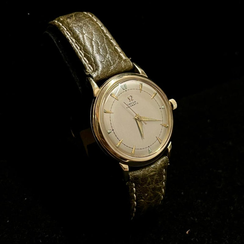 OMEGA Solid Gold Vintage circa 1950s Beautiful Unisex Watch - $10K APR w/ COA!!! APR57