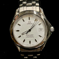 OMEGA Seamaster Extremely Rare SS Men's Watch w/ Date Feature - $8K APR w/ COA!! APR57
