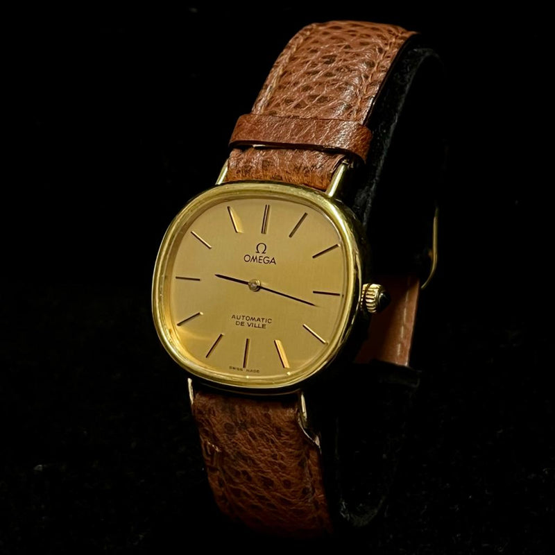 OMEGA DeVille Automatic Vintage circa 1980s Wristwatch - $6K APR Value w/ CoA! APR 57
