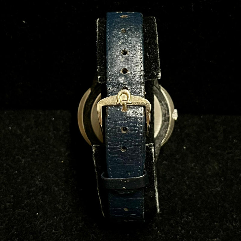 OMEGA DYNAMIC Automatic Watch w/ Rare Blue Dial - $10K APR Value w/ CoA! APR 57