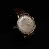 Jaeger LeCoultre Memovox Solid Gold Extremely Rare Alarm Watch- $20K APR w/ COA! APR57