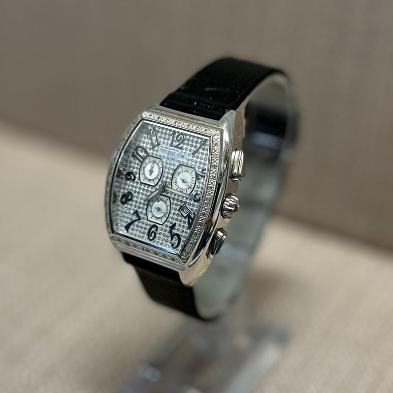 Techno Com by KC w/ 40 Diamond Bezel Very Unique Unisex Watch - $6K APR w/ COA!! APR57