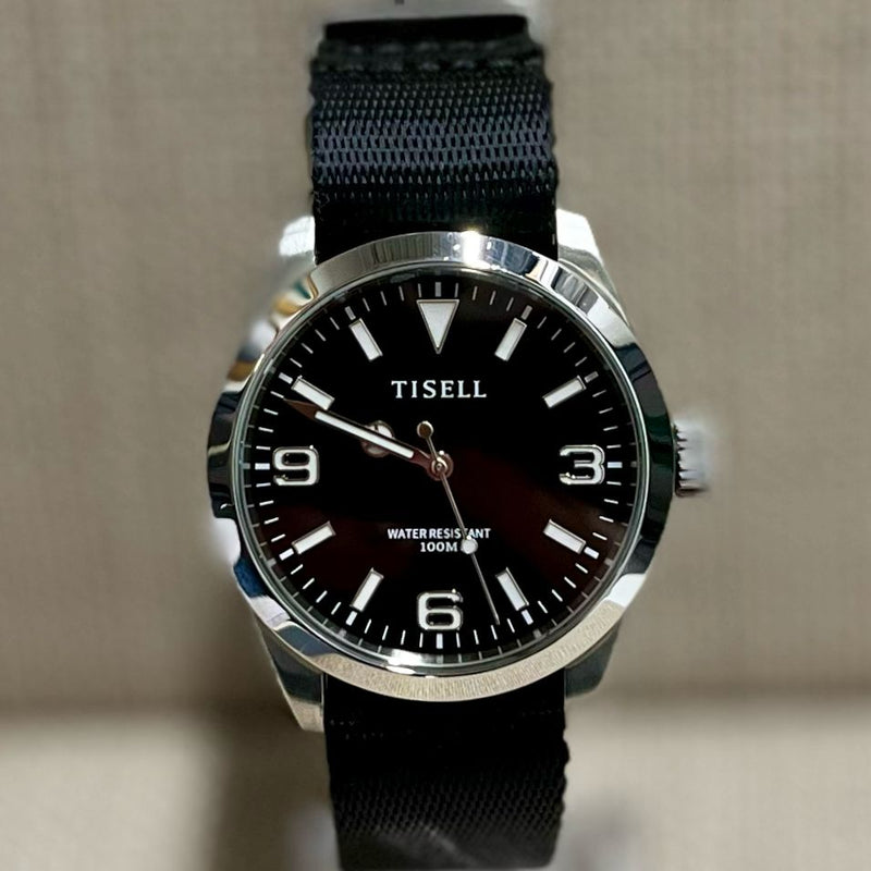 Tisell Explorer Homage Stainless Steel Very Unique Men's Watch - $4K APR w/ COA! APR57
