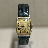Hamilton c. 1920s Gold Large Tank Case Beautiful Men's Watch - $8K APR w/ COA!!! APR57