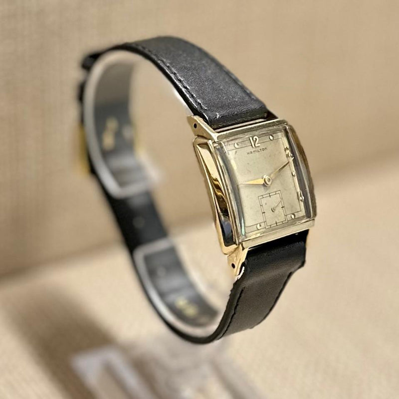 Hamilton Gold Curve-X Tank Vintage Very Beautiful Men's Watch - $6K APR w/ COA!! APR57