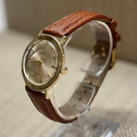 Omega Solid Yellow Gold w/ Florentine Bezel c. 1950s Men's Watch-$8K APR w/ COA! APR57