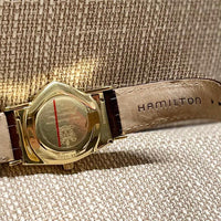 Hamilton Ventura Gold Extremely Rare Asymmetric Men's Watch - $3.5K APR w/ COA!! APR57