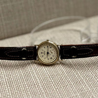 Movado Vintage Old Timer w/ Day-Date Feature Rare Ladies Watch - $5K APR w/ COA! APR57