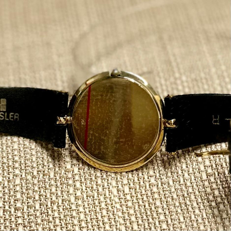 Bueche Girod Solid Yellow Gold Ultra Thin Case Rare Men's Watch-$16K APR w/ COA! APR57