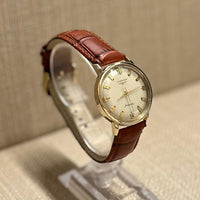 Longines Solid Gold c. 1950's w/ Extra Thick Case Men's Watch - $10K APR w/ COA! APR57