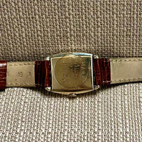 Elgin De Luxe c. 1950's Cushion Case Model Unique Men's Watch - $5K APR w/ COA!! APR57