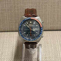 Seiko 6139-6002 Chronograph c. 1960 Red & Blue Bezel Men's Watch-$6K APR w/ COA! APR57