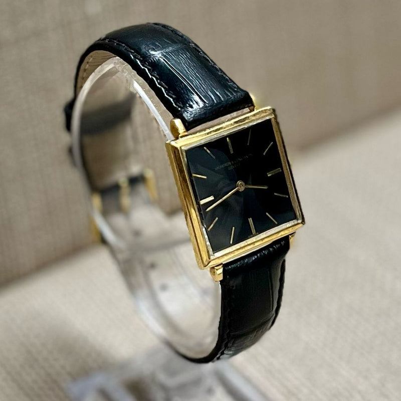 VACHERON CONSTANTIN Vintage 1940's 18K Yellow Gold Square Wristwatch - $40K Appraisal Value! ✓ APR 57