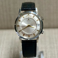 LECOULTRE Memovox Alarm Watch Stainless Steel Vintage Watch - $13K APR Value w/ CoA! ✓ APR 57
