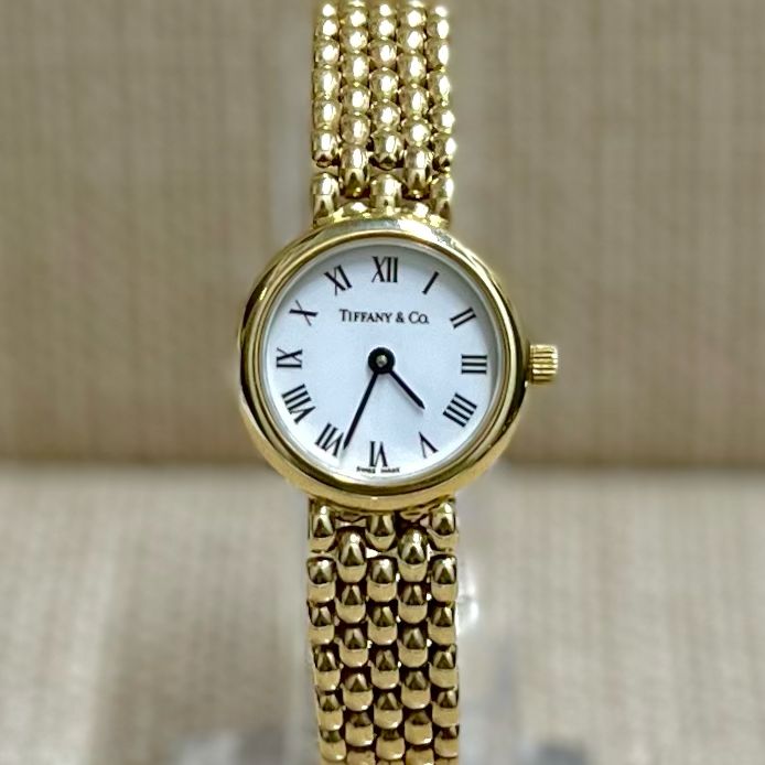 Tiffany & Co. Vintage Solid Yellow Gold Ladies Unique Watch - $20K APR w/ COA!!! APR57