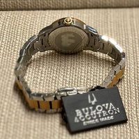 Bulova Accutron SS/RG Unique Ladies Watch w/ 8 Diamond Markers - $2K APR w/ COA! APR57