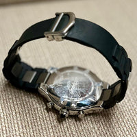 Cartier Chronograph w/ Special Etched Dial Unique Men's Watch - $8K APR w/ COA!! APR57