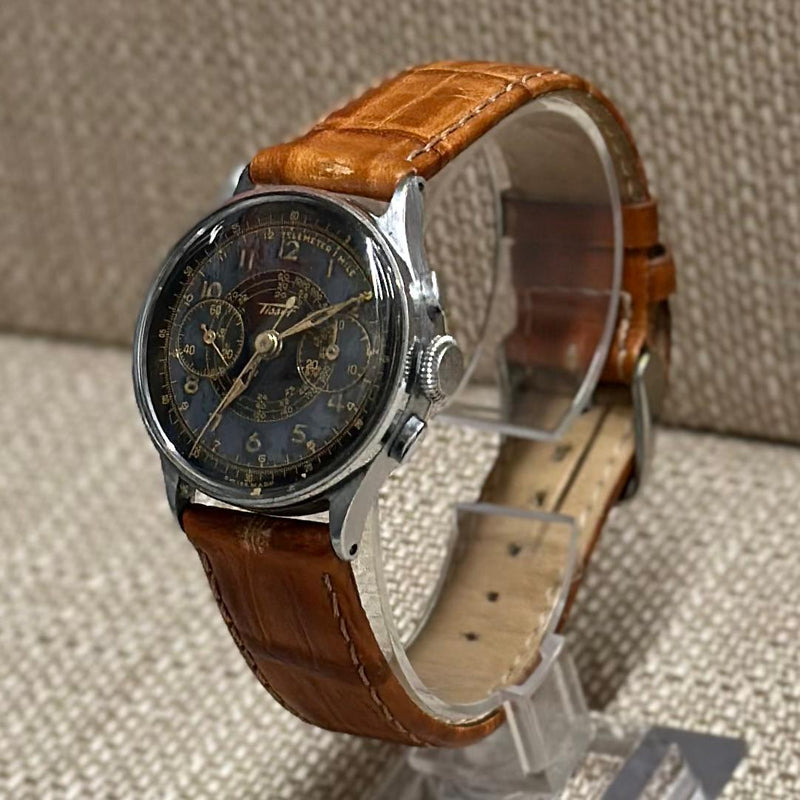 Tissot Chronograph w/ Very Rare Tropicalized Dial Men's Watch - $50K APR w/ COA! APR57