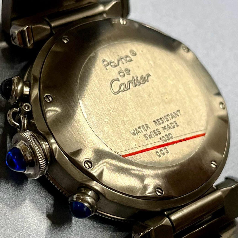 CARTIER Pasha de Cartier Chrono #1050 Beautiful Men's Watch - $16K APR w/ COA!!! APR57