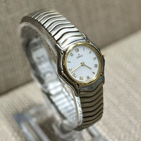 EBEL Wave Two-Tone w/ Mother Of Pearl Dial Unique Ladies Watch - $8K APR w/ COA! APR57