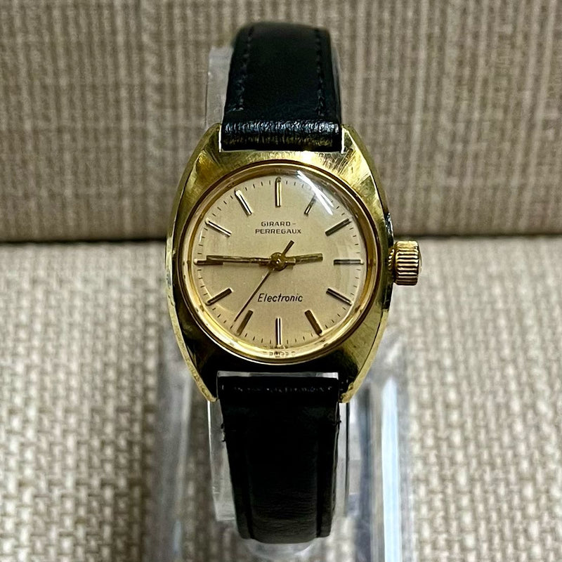 GIRARD PERREGAUX One Of The First Electronic Gold Lady's Watch - $6K APR w/ COA! APR 57