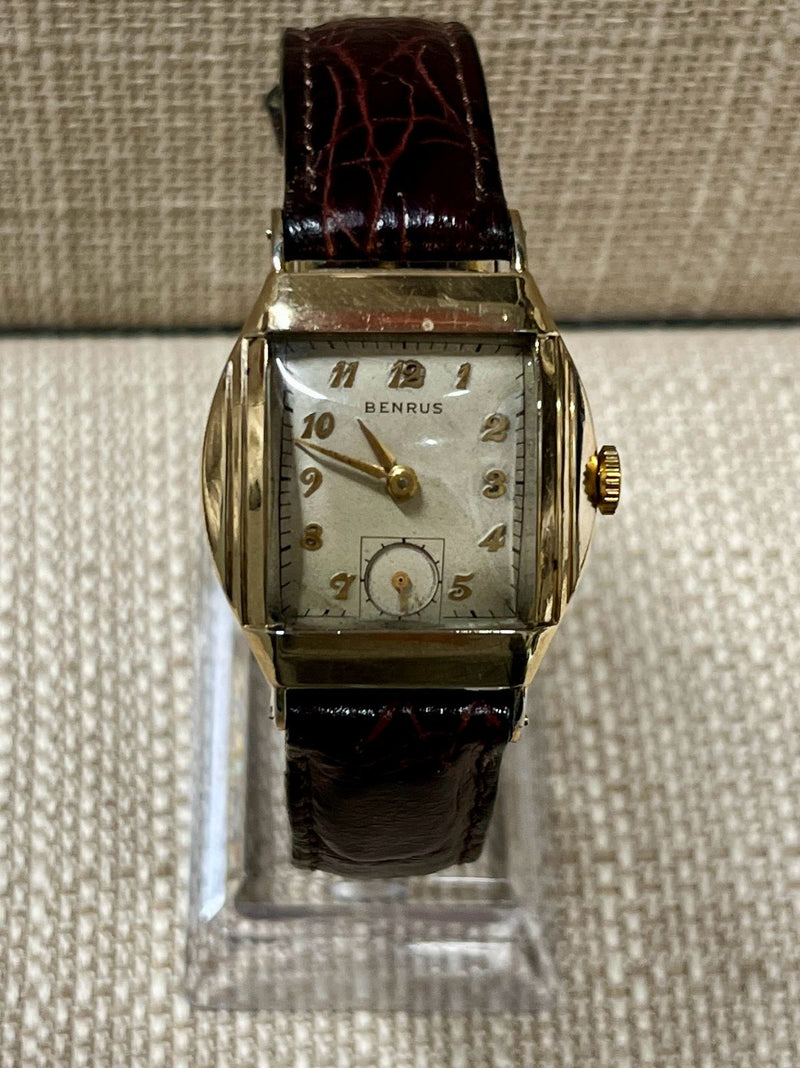 Benrus Beautiful Refined and Elegant Gold Art Deco Style Watch - $4K APR w/ COA! APR 57