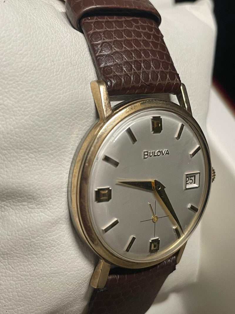 Bulova Vintage 1950s Gold-Tone Watch - Silver Dial, Brand New- $6K APR