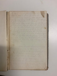 1864 Sallie E. Moore's Love&Death Diary, Letter Amidst Civil War APR57