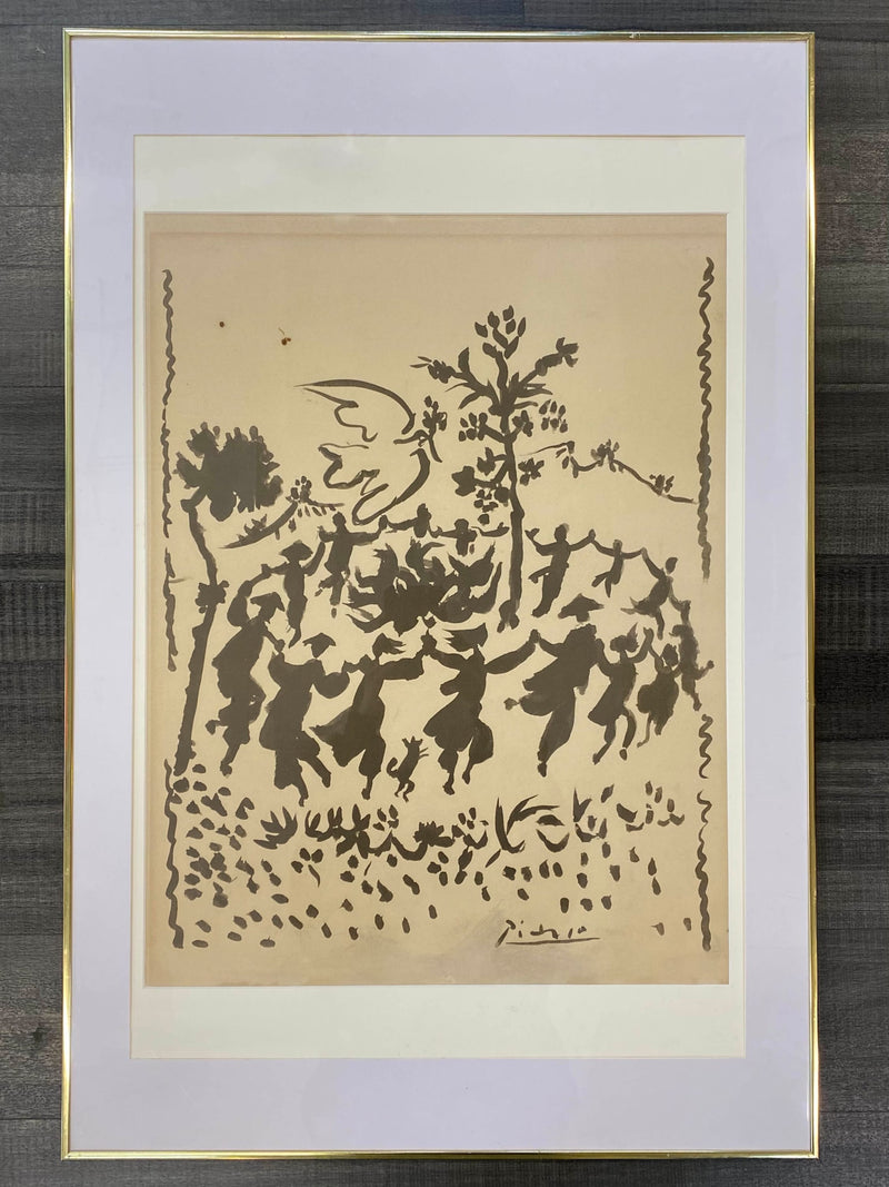 Pablo Picasso "Vive la Paix" 1955 Lithograph on Paper, Beautiful - $6K APR w/CoA APR57