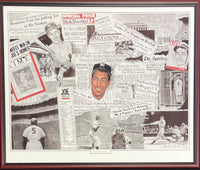 Robert Stephen Simon Joe DiMaggio Legacy Poster Ltd. Ed. 759/1000- $5K APR w/CoA APR57