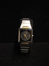 MOVADO SS Solid Gold Rare Black Dial Brand New Ladies Watch  - $7K APR w/ COA!!! APR57