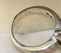 Unique Designer Solid White Gold 4+Ct. Diamond Engagement Ring - $70K Appraisal Value w/CoA} APR57