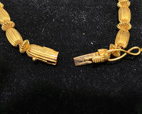 Unique Greek Designer 18K Yellow Gold Handcraft Necklace - $13K Appraisal Value w/CoA} APR57