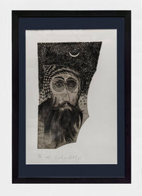 Colin Self, "Coptic Monk", Ltd. Edition Etching on Paper (31 of 34), 2009 - $5K Appraisal Value! APR 57