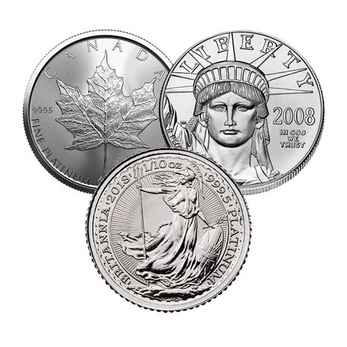 1/10 oz Platinum Coin (Varied Condition, Varied Mint, Random Year) APR 57