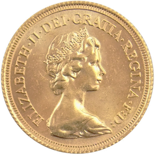 Great Britain Gold 1/2 Sovereign – Queen Elizabeth II APR 57
