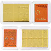 1 oz Valcambi Gold CombiBar (10 x 1/10 oz, New w/ Assay) APR 57