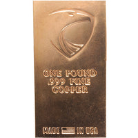 1 Pound Copper Bar (Varied Condition) APR 57