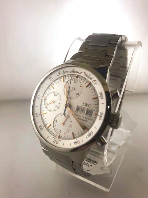 IWC Stainless Steel GST Chronograph Men's Watch w/ Day/Date Feature  - $15K Appraisal Value! ✓ APR 57