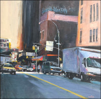 PATTI MOLLICA "Gallery District" Oil on Canvas - $14K Appraisal Value APR 57