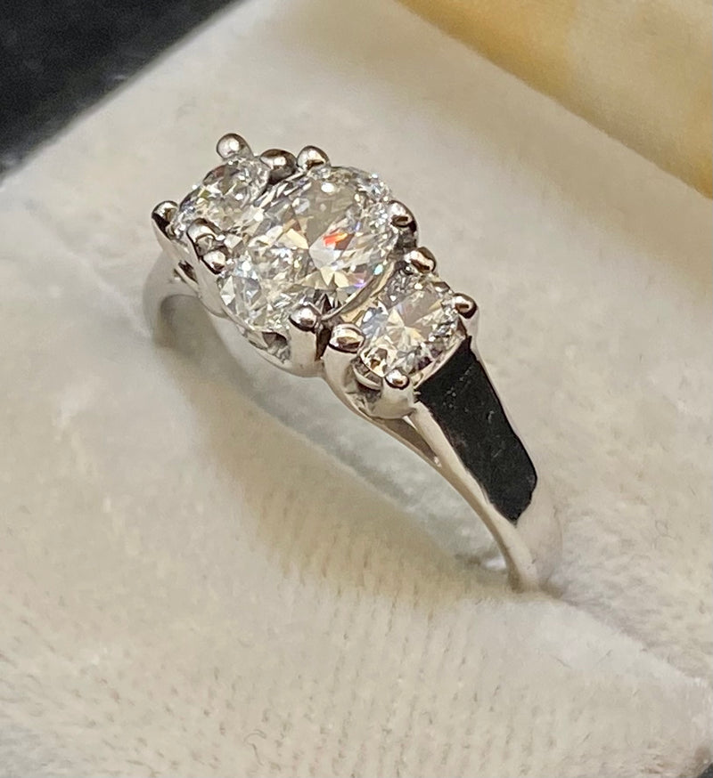 14k Rose Gold Round-Cut Blue Diamond Engagement Ring (1 cttw, Blue, H-I,  I1-I2) | Amazon.com