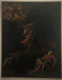 Bartolomé Murillo Style, "Christ in the Garden of Gethsemane", Oil on Canvas - $300K VALUE APR 57