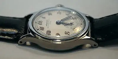 1940s Rare 1st Model Patek Philippe for Tiffany & Co. Calatrava Wrist Watch - $50K VALUE APR 57