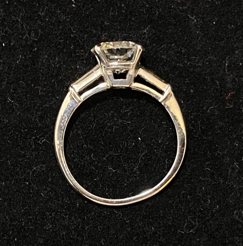 High-end Designer Platinum 2+Ct. Diamond Accent Engagement Ring - $80K Appraisal Value w/CoA} APR57