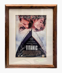 CELINE DION Autographed 'Titanic' Original Poster - $2K APR Value w/ CoA! APR 57