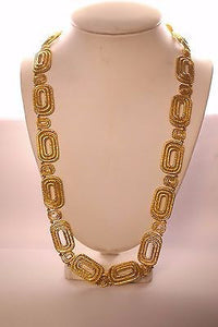 Contemporary Lalounis Style 28" Necklace in 18K Yellow Gold - $40K VALUE APR 57
