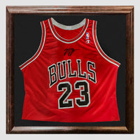 MICHAEL JORDAN 1980s Vintage Signed Chicago Bulls Jersey - $10K APR Value w/ CoA! + APR 57