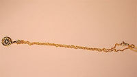BVLGARI Contemporary 18K Yellow Gold Sun Necklace on 16'' Chain - $6K VALUE APR 57