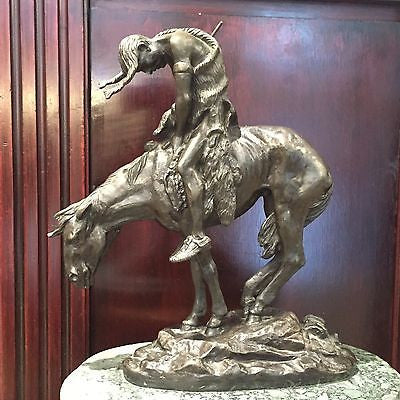 James Earle Fraser, "End of the Trail", Sculpture, Limited Edition, c. 1894 - Appraisal Value: $20K!* APR 57